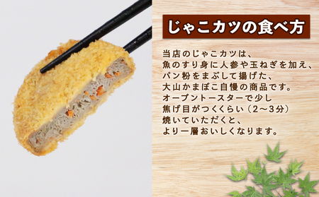 じゃこ天 じゃこカツ 練り物 詰合せ 大山かまぼこ店 練り物 C010-007001