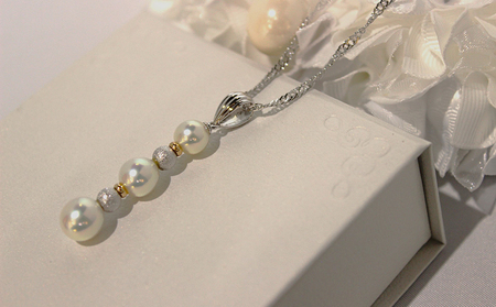 パール ペンダント 貴婦人Ⅱ 7.0mm 8.0mm 8.5mm 選択可 Yamashita