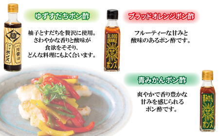 ポン酢 5種 詰め合わせ ぽんず ポン酢 旭合名会社  J012-052004