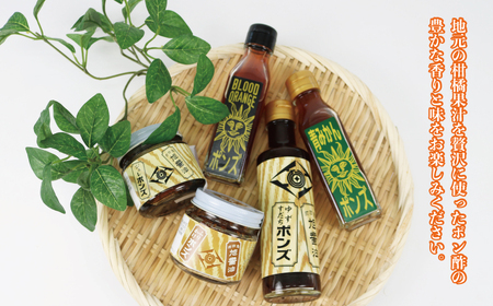 ポン酢 5種 詰め合わせ ぽんず ポン酢 旭合名会社  J012-052004