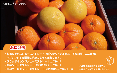 みかんジュース 720ml ×3本 YAMAUCHI FARM 「ミックスジュース」 ストレート ジュース【H018-084002】