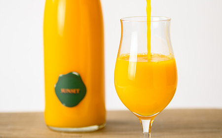 【SUNSET】夕やけみかん100%ジュース(12本入)【H49-7】【1304853】