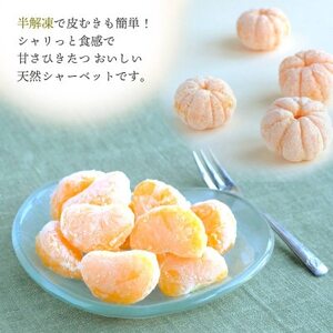 ミヤモトオレンジガーデンの皮つき冷凍みかん2kg【C25-105】【配送不可地域：離島】【1412383】