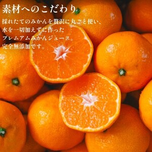 【水を一滴も使わない】愛媛みかん100%ストレートジュース 1000ml×2本【C70-84】【1625559】