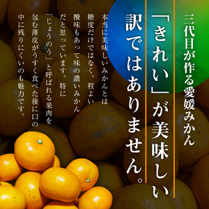 三代目がつくる愛媛みかん 7.5kg【訳あり(家庭用)】【D31-17】【1120067】 YWTAC009