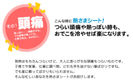 熱さまシート 大人用 16枚×5箱セット【小林製薬】 発熱 頭痛 歯痛 打ち身 暑さ対策に