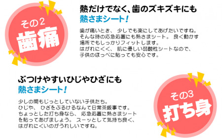 熱さまシート 大人用 16枚×5箱セット【小林製薬】 発熱 頭痛 歯痛 打ち身 暑さ対策に