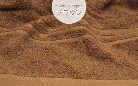 今治タオルブランド 乾きやすい 「速乾」シリーズ　フェイスタオル 10枚セット（ブラウン） 【Hello!NEW】