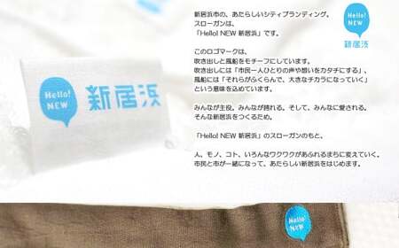 今治タオルブランド 【Hello!NEW タオルケット】「祈」シリーズ 2nd Edition(ブラウン)