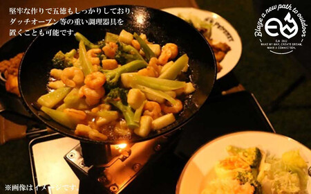 アイロンストーブ E.N ストーブ 【E.N Works】 コンパクト 屋外 ブラック キャンプ アウトドア ソロキャン