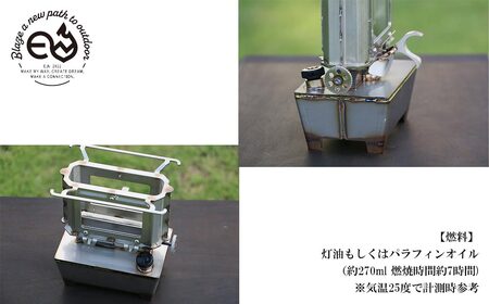 アイロンストーブ E.N Stove MUKU Model Welding E.Nストーブ【E.N Works】  キャンプ