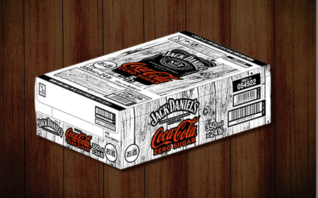 【糖類ゼロ】ジャックダニエル＆コカ・コーラ ゼロシュガー（350ml×24本）1ケース｜ ウイスキーコークハイボール