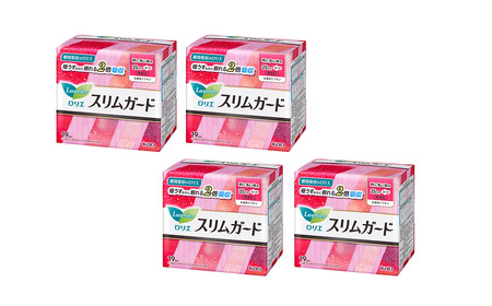 ロリエスリムガード　特に多い昼用　無香料 19枚入り×4個セット｜ ロリエ 生理用品 ナプキン