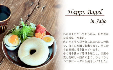 【ハッピーベーグル】プレーンベーグル（卵・乳アレルギー対応）おまかせ10個（冷凍）