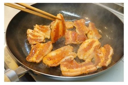 豚バラタレ漬け　200ｇ×3パック（冷凍、真空パック） ｜簡単おかず