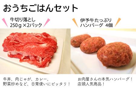 お肉屋さんのおうちごはんセット(冷凍・調理前) |簡単おかず