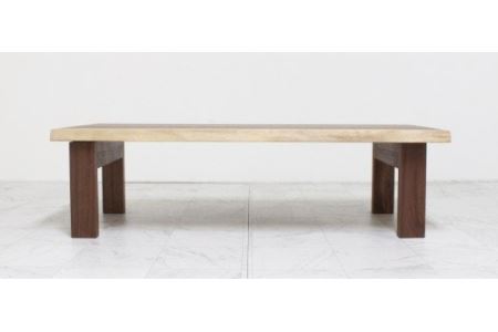 リビングテーブル　自然木無垢 ウォールナット WN 1300_4Leg｜ 家具