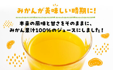 みかんジュース（ストレート）1L×4本 みかんジュース[AGBV001]