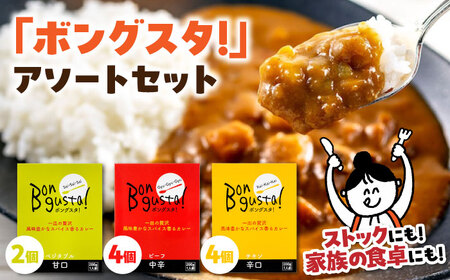 【年内発送】カレー レトルトカレー ボングスタ！ 3種 10個セット カレー[AGAM002]