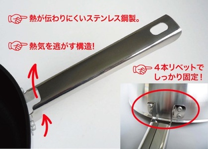 フライパン ウィニープロHG-II ダイヤアルミ 卵焼き25×20cm 国産|B232