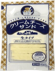 チータラ 10袋 チーズ おつまみ クリームチーズサンド 人気 珍味 おやつ お茶うけ ビールやワインのおつまみ チーズおつまみ 定番品 伊予市 オカベ｜B72