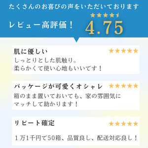 【2025年1月配送】ティッシュ エルモア ボックスティッシュ ティッシュペーパー 50箱 5個ポリ×10パック ティシュー 日用品 消耗品 備蓄 防災 Kazaru×Krafty ラインアート ふるさと納税 送料無料 愛媛県 四国中央市