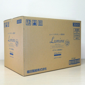 【3ヶ月ごとに3回お届け 定期便】 ルミネトイレットペーパー 8ロールダブル 12パック入り