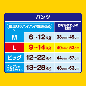 グーン ぐんぐん吸収パンツ Lサイズ56枚×3パック(男女共用)(パンツタイプ)