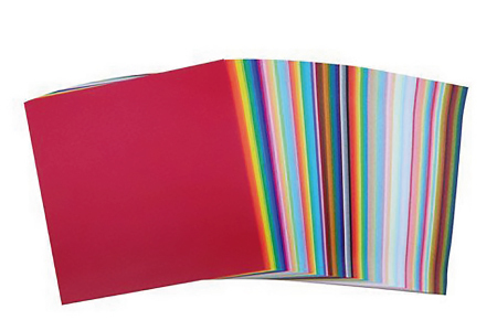 色数豊富な100色折紙セット