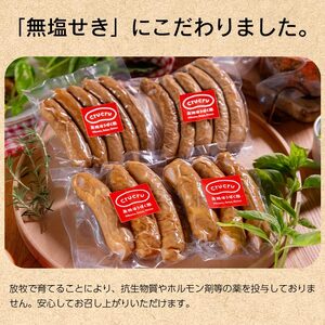 ＜【こだわりの無塩せき】奥地ほうぼく豚を使ったウインナー 2種食べ比べセット 計4袋＞ぶた お肉 加工品 おつまみ おかず チーズフランク ソーセージ 粗びき 粗挽き BBQ アウトドア キャンプ 愛媛県 西予市【冷凍】『4か月以内に順次出荷予定』MNP0003