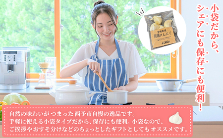 ＜西予市産 朝霧にんにく（乾燥小袋）1袋20g入り 15袋セット＞ 国産 ニンニク 小分け 15袋 セット 愛媛県産 野菜 やさい ドライ 大粒 ストック 薬味 特産品 ノムランド 愛媛県 西予市【常温】『1か月以内に順次出荷予定』NNM0004