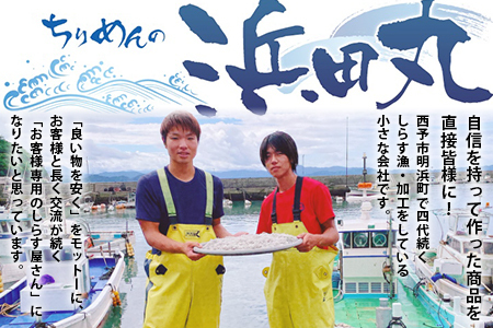 ＜漁師さん自慢のしらす干し 1kg(100g×10パック)＞ シラス 魚介類 さかな 海産物 海鮮 海の幸 小分け 国産 ご飯のお供 丼 おつまみ 晩酌 おかず おやつ 特産品 産地直送 濱田水産 愛媛県 西予市 【冷凍】『1か月以内に順次出荷予定』AHS0001