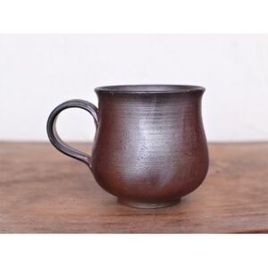 備前焼 コーヒーカップ(中)サンギリ　c2-005【1522823】