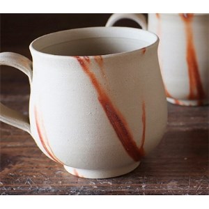 備前焼 ひだすきのコーヒーカップ c2-001【1093967】