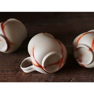 備前焼 ひだすきのコーヒーカップ c2-001【1093967】