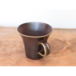 備前焼 コーヒーカップ(中)　c1-100【1272150】