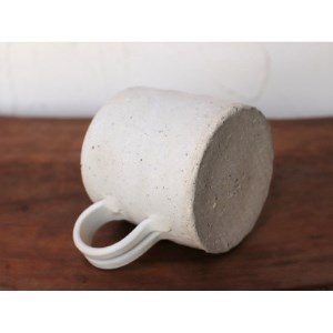 コーヒーカップ(白マット)　yc-042【1287826】