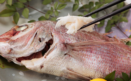 岩城島、浦安水産の蒸し焼き鯛【配送不可地域:離島】【1417068】