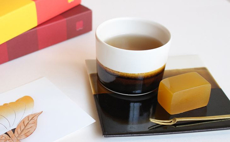 Mustakivi （ムスタキビ）の砥部焼 カップ＆プレートセット【TENMOKU】 食器 湯呑 皿 ティーカップ 