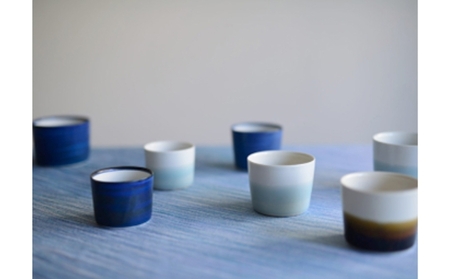 Mustakivi （ムスタキビ）の砥部焼 カップセット【GOSU/SEIJI】 食器 湯呑 ティーカップ タンブラー 