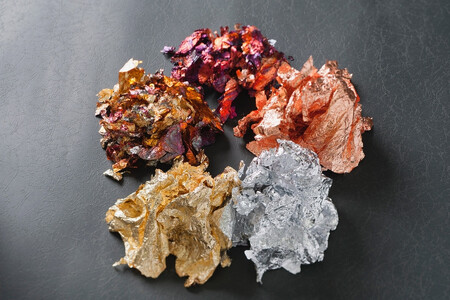 IKAZAKI WASHI JEWERLY しずくピアス「ブラック」レース柄