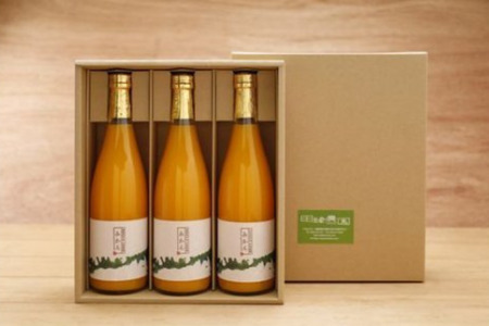 【愛媛県産】田縁農園の無添加100% みかんジュース（720ml×3本） ストレート果汁100％ IKTA008 