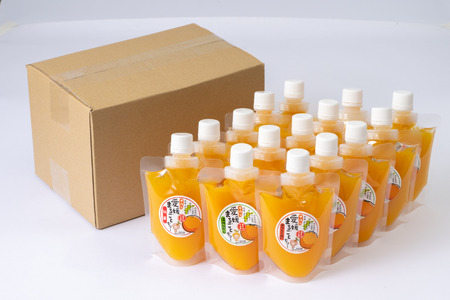 飲みやすいスタンドタイプ 愛媛まるごとゼリー 3種15個 ※離島への配送不可 IKTF027