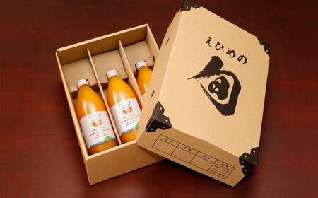 ミックスジュースセット≪高級柑橘愛果28号使用≫（1000ml×3本） 【ふるさと納税 人気 おすすめ ランキング ジュース みかんジュース オレンジジュース 柑橘 みかん 温州みかん 愛果28号 蜜柑 飲料 ドリンク 果汁100％ 岡市農園 愛媛県産 愛媛県 伊方町 送料無料】 IKTV001