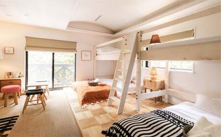 四万十川源流、森の国「水際のロッジ」1泊2日　朝夕食付き宿泊チケット（大人2名+子ども1名/1部屋）◇ | 愛媛県 松野町 森の国 観光 旅行 レジャー 宿泊 ロッジ 食付き チケット クーポン 滑川渓谷　国内旅行 宿泊施設