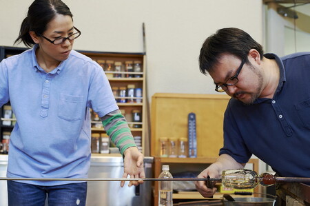 ペーパーウェイト（みかん）1点【環境にやさしいエコグラス】｜ かわいい ガラス おしゃれ インテリア みかん 柑橘 ギフト ※離島への配送不可