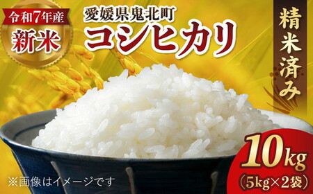 【R7年産新米】愛媛県産 コシヒカリ 10kg | ご飯 白米 お米 令和7年産 5kg 10kg 20kg 精米済み ※2025年10月上旬~12月下旬頃に順次発送予定 ※離島への配送不可