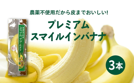 スマイル イン・バナナ 3本