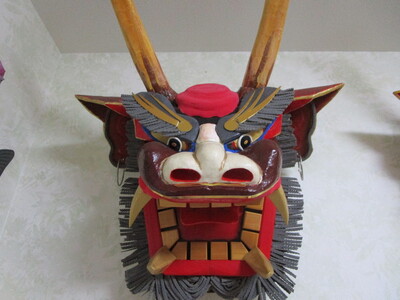 牛鬼（面のみ）壁掛け用＜インテリア 民芸品 工芸品 オブジェ 天然 お