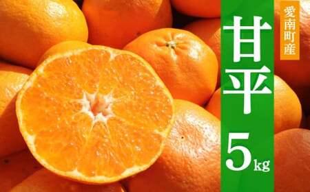先行予約 甘平 約5kg みかん 蜜柑 柑橘 オレンジ フルーツ 果物 ...